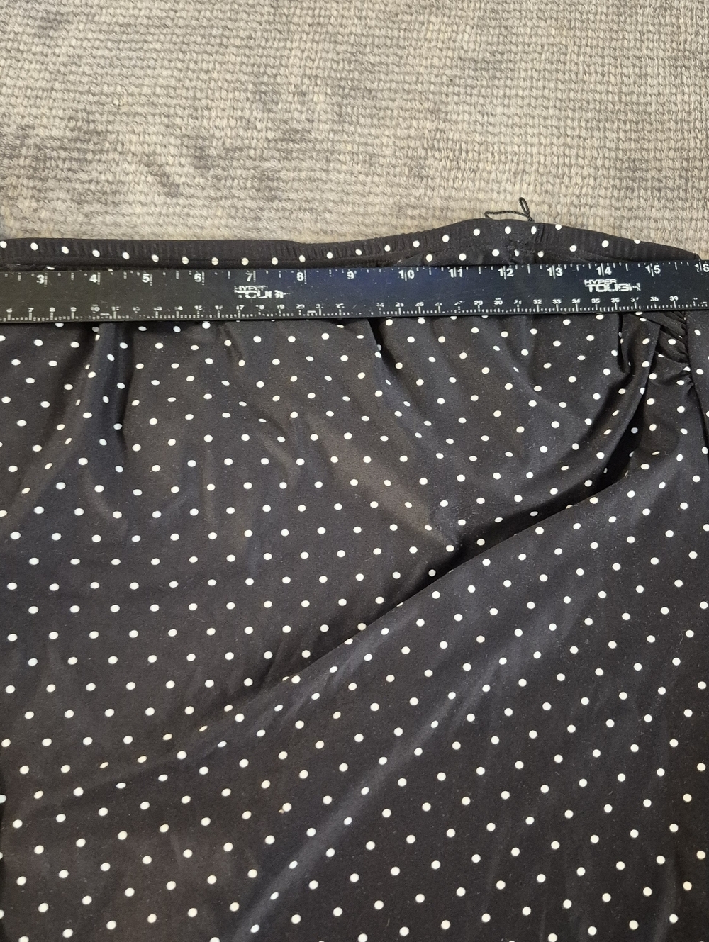 coco reef tankini top 36D Black Geometric Polkadot Underwire Removable Strap NWT - Picture 6 of 7